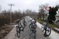 Átadták a Szolnok-Tószeg kerékpárút első szakaszát
